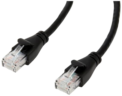 Amazon Basics RJ45 Cat 6 Ethernet Patch Cable, 1Gpbs Transfer Speed,...