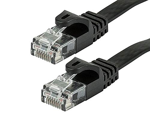 Monoprice Cat5e Ethernet Patch Cable - 20 Feet - Black | Network...