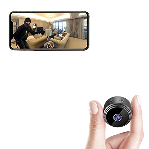 AREBI Hidden Cameras for Home Security, 1080p HD Mini Spy Camera Wi-Fi...