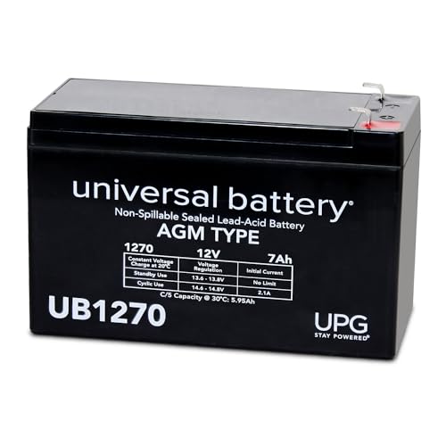 UB1270 VERIZON FIOS Replacement Battery 12V 7AH SLA Rechargeable...