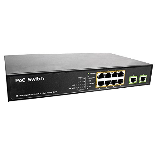 BV-Tech 10 Gigabit Ports PoE/PoE+ Switch