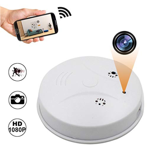 Top Smoke Detector Camera